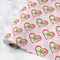 Valentine Owls Wrapping Paper Roll - Matte - Medium - Main