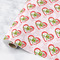 Valentine Owls Wrapping Paper Roll - Large (Personalized)