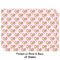 Valentine Owls Wrapping Paper Sheet - Double Sided - Front