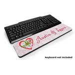 Valentine Owls Keyboard Wrist Rest (Personalized)
