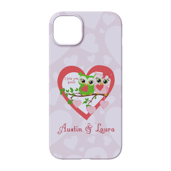 Valentine Owls iPhone 14 Case - Back