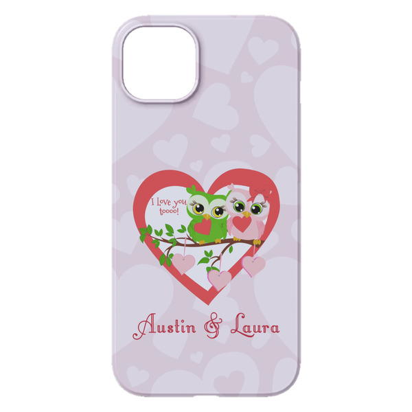 Valentine Owls iPhone 14 Pro Max Case - Back