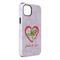 Valentine Owls iPhone Case - Rubber Lined - iPhone 14 Pro Max (Personalized)