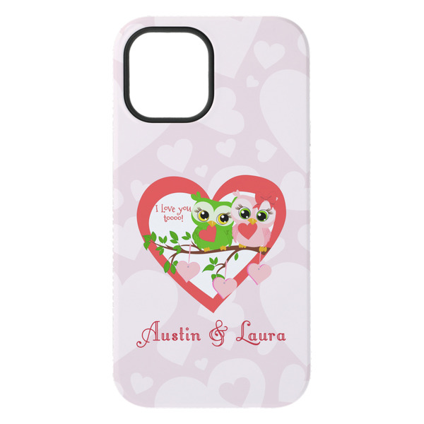 Valentine Owls iPhone 15 Pro Max Tough Case - Back