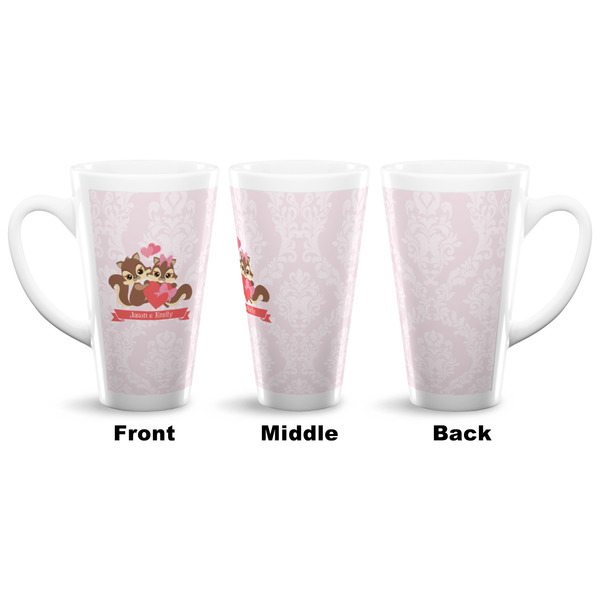 Chipmunk Couple 16 Oz Latte Mug - Approval