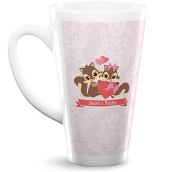 Chipmunk Couple 16 Oz Latte Mug (Personalized)