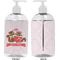 Chipmunk Couple 16 oz Plastic Liquid Dispenser- Approval- White
