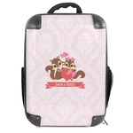 Chipmunk Couple 18" Hard Shell Backpack (Personalized)