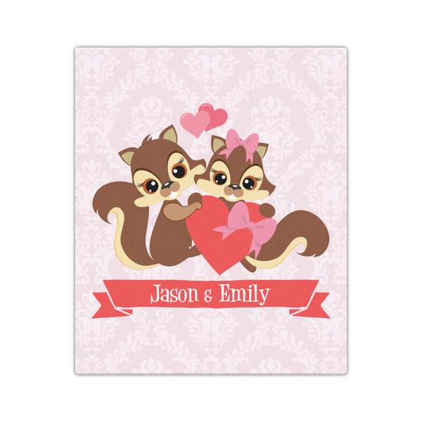 Chipmunk Couple 20x24 - Canvas Print - Front View