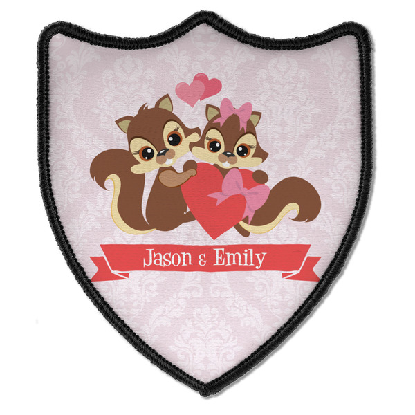 Chipmunk Couple 3 Point Shield