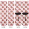 Chipmunk Couple Adult Crew Socks - Double Pair - Front and Back - Apvl