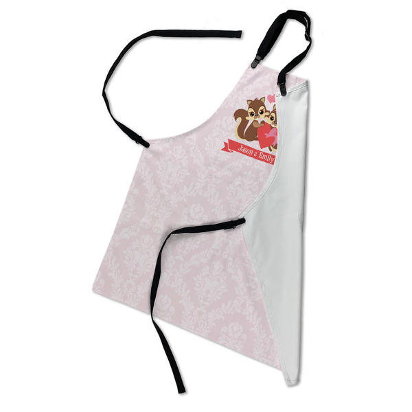 Chipmunk Couple Apron - Folded