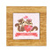 Chipmunk Couple Bamboo Trivet with Ceramic Tile Insert (Personalized)