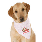 Chipmunk Couple Dog Bandana Scarf w/ Couple's Names