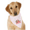 Chipmunk Couple Dog Bandana Scarf w/ Couple's Names