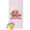 Chipmunk Couple Beach Towel w/ Beach Ball