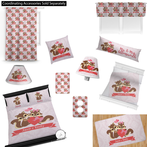 Chipmunk Couple Bedroom Decor & Accessories2
