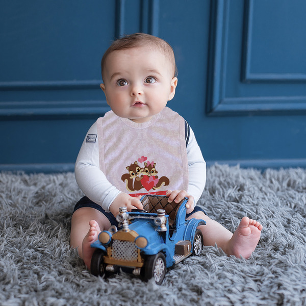 Chipmunk Couple Bib Lifestyle Boy