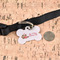 Chipmunk Couple Bone Shaped Dog ID Tag - Large - In Context