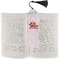 Chipmunk Couple Bookmark with tassel - In book