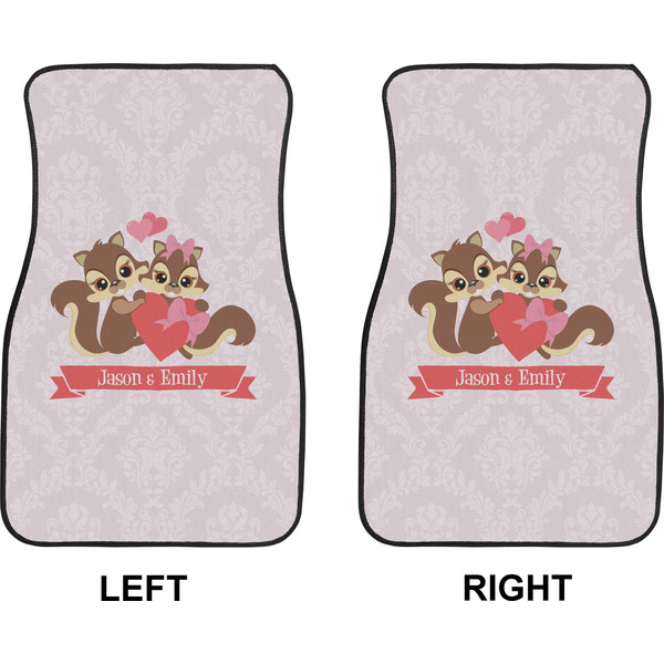 Chipmunk Couple Car Mat Front - Approval