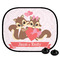 Chipmunk Couple Car Side Window Sun Shade (Personalized)