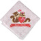 Chipmunk Couple Cloth Napkins - Personalized Lunch (Folded Four Corners)