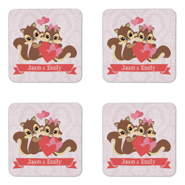 Chipmunk Couple Coaster Set - APPROVAL