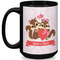 Chipmunk Couple Coffee Mug - 15 oz - Black Full