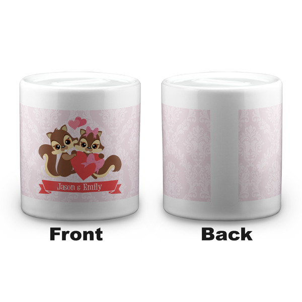 Chipmunk Couple Coin Bank - Apvl