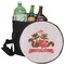Racoon Couple Collapsible Personalized Cooler & Seat