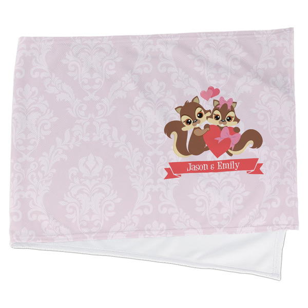Custom Chipmunk Couple Cooling Towel (Personalized)