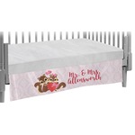 Chipmunk Couple Crib Skirt (Personalized)