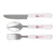 Chipmunk Couple Cutlery Set - FRONT