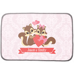 Chipmunk Couple Dish Drying Mat (Personalized)