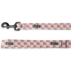 Chipmunk Couple Deluxe Dog Leash (Personalized)