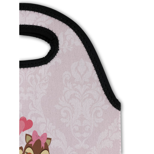 Chipmunk Couple Double Wine Tote - Detail 1 (new)