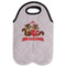 Chipmunk Couple Double Wine Tote - Flat (new)