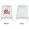 Chipmunk Couple Drawstring Backpacks - Sweatshirt Fleece - Single Sided - APPROVAL