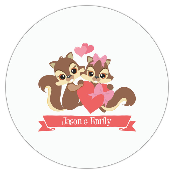 Chipmunk Couple Drink Topper - XSmall - Single
