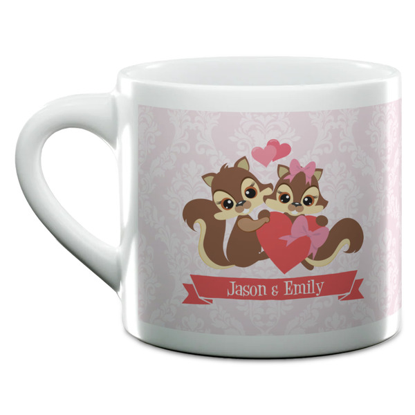 Chipmunk Couple Espresso Cup - 6oz (Double Shot) (MAIN)
