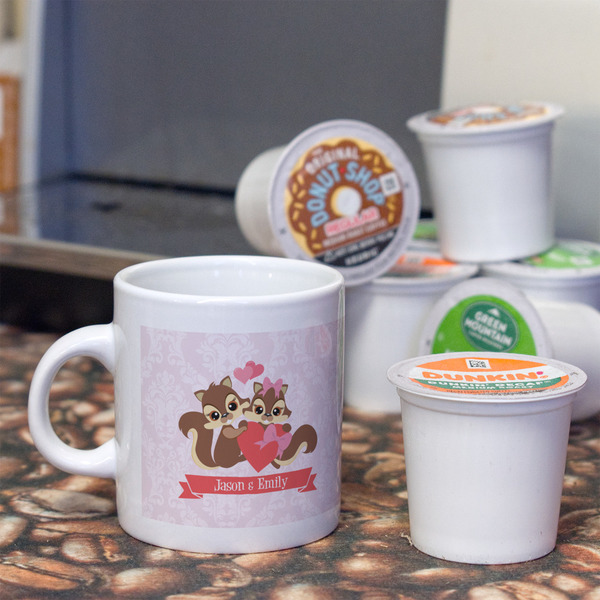 Chipmunk Couple Espresso Cup - Single Lifestyle