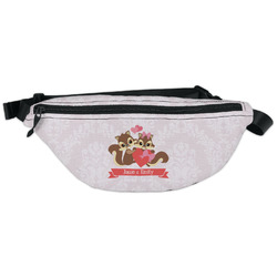 Chipmunk Couple Fanny Pack - Classic Style (Personalized)