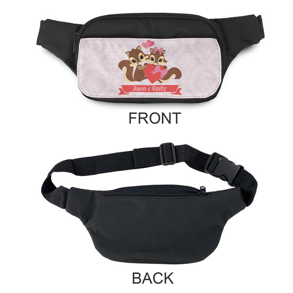 Chipmunk Couple Fanny Packs - APPROVAL