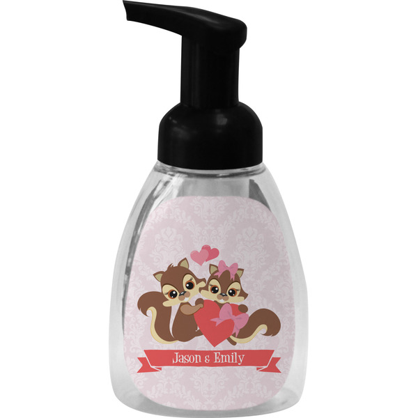 Racoon Couple Foam Soap Bottle