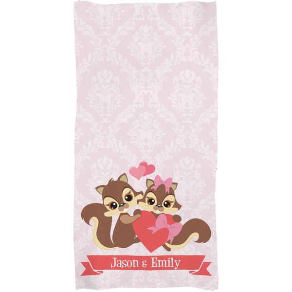 Chipmunk Couple Full Sized Bath Towel - Apvl