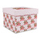 Chipmunk Couple Gift Boxes with Lid - Canvas Wrapped - Large - Front/Main