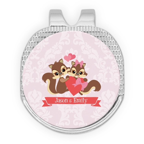 Chipmunk Couple Golf Ball Hat Marker Hat Clip