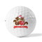 Chipmunk Couple Golf Balls - Titleist - Set of 3 - FRONT