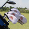 Chipmunk Couple Golf Club Cover - Set of 9 - On Clubs